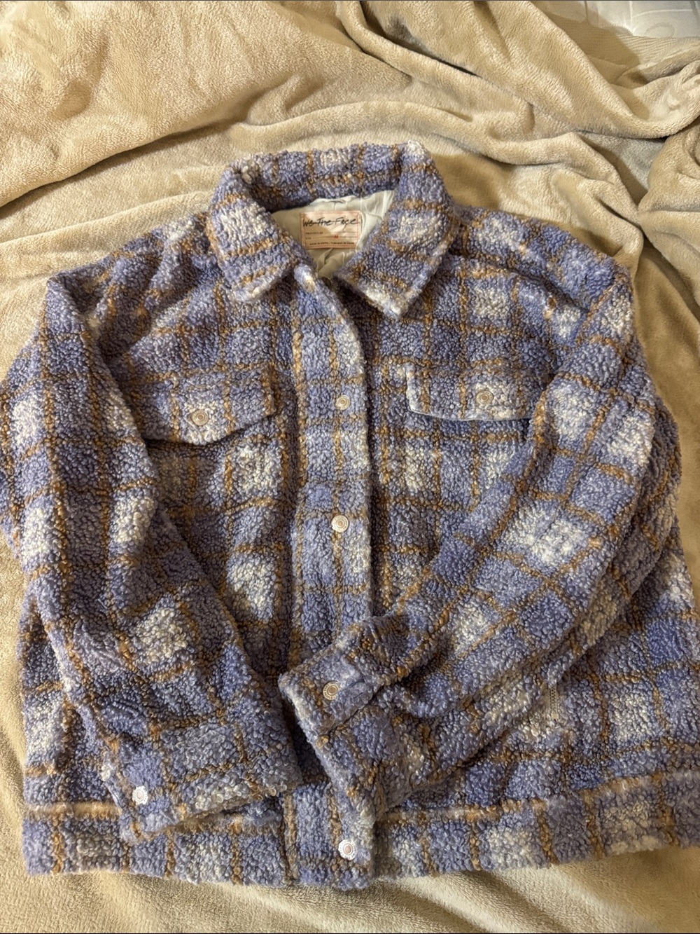 We The Free Faded Dreams Cozy Teddy Jacket